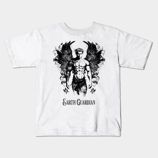 Earth Guardian Angel - Stay Stylish and Eco-Friendly Kids T-Shirt